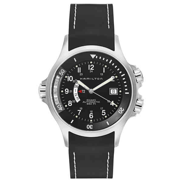 Hamilton H77615333 Khaki Navy GMT Auto - Image 4