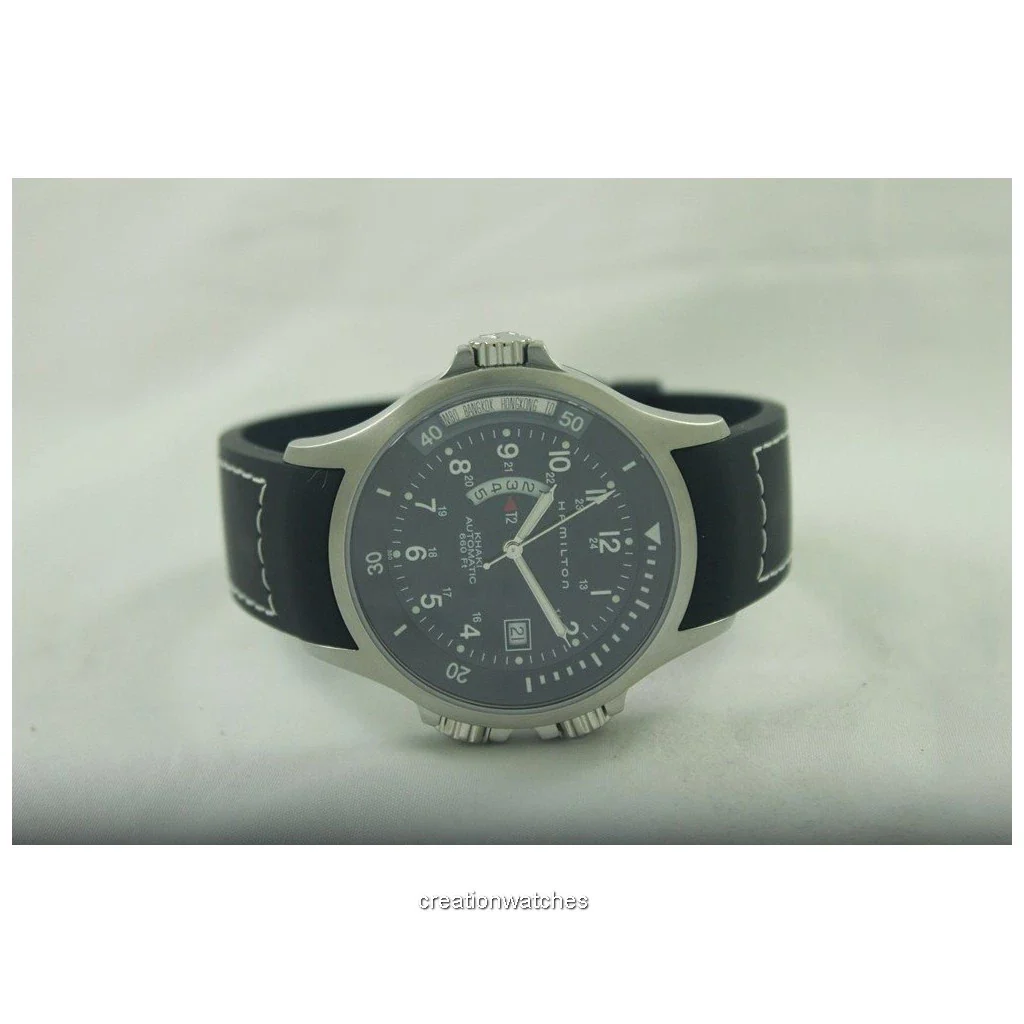 Hamilton H77615333 Khaki Navy GMT Auto - Image 5