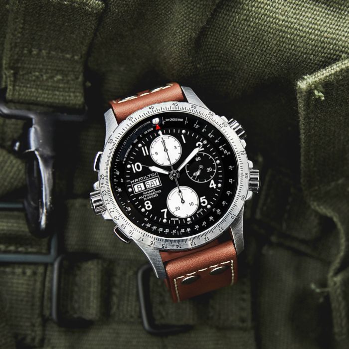 Hamilton H77616533 Khaki Aviation X-Wind Auto Chrono - Image 14