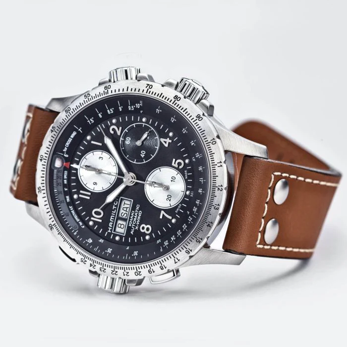 Hamilton H77616533 Khaki Aviation X-Wind Auto Chrono - Image 8