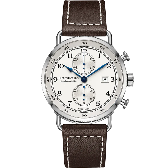 Hamilton H77706553 Khaki Navy Pioneer Auto Chrono Auto Chrono