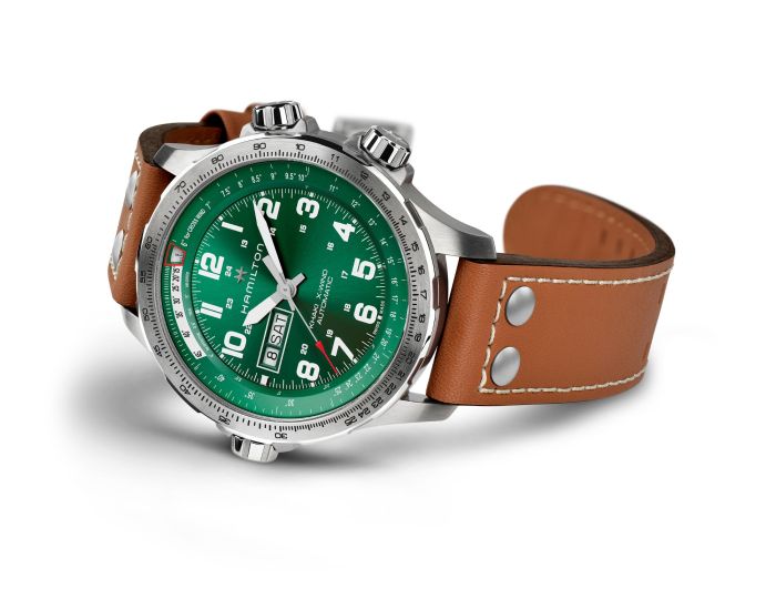 Hamilton H77735560 Khaki Aviation X-Wind Day Date Auto - Image 5