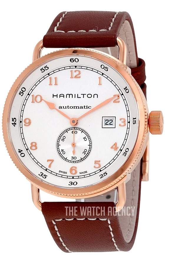 Hamilton H77745553 Khaki Navy Pioneer Small Second Auto - Image 4