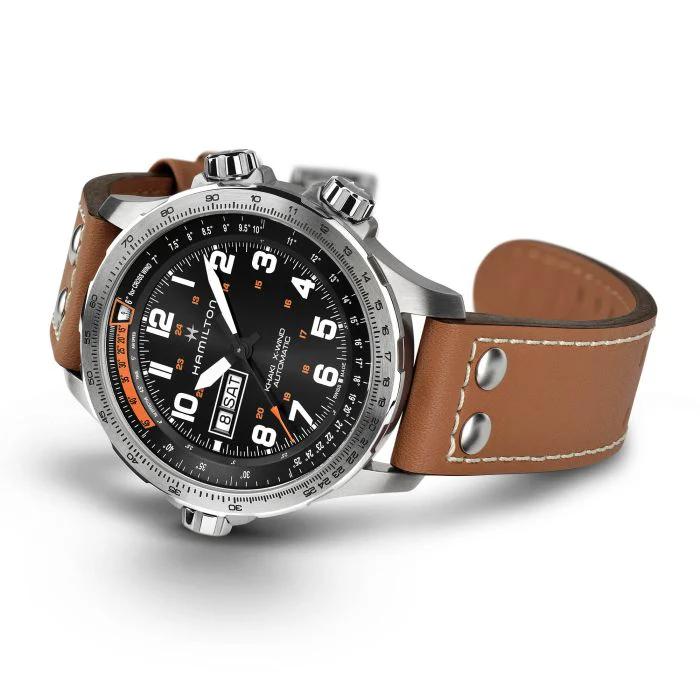 Hamilton H77755533 Khaki Aviation X-Wind Day Date Auto - Image 3
