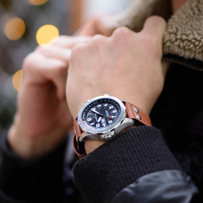 Hamilton H77755533 Khaki Aviation X-Wind Day Date Auto - Image 4