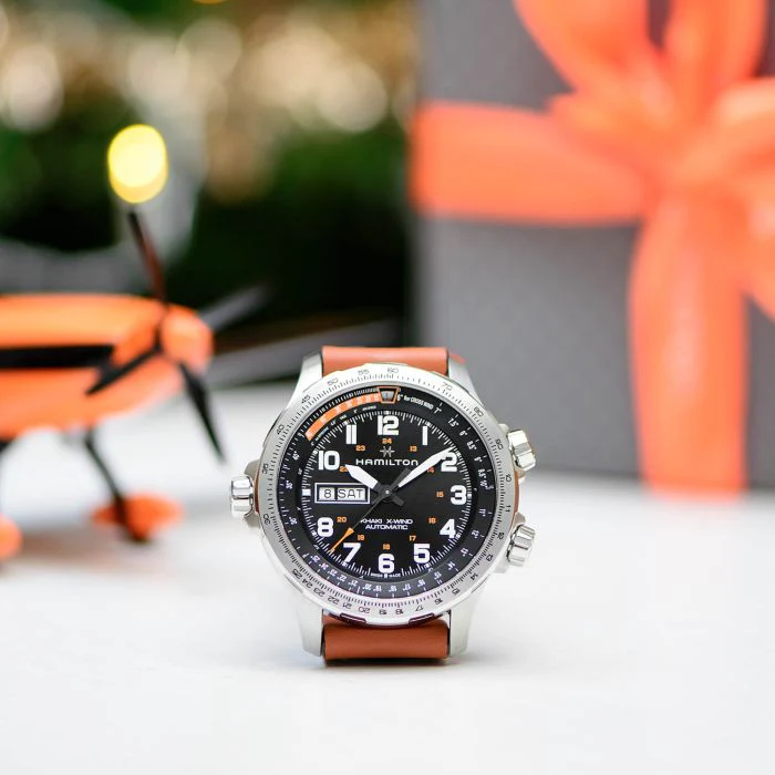 Hamilton H77755533 Khaki Aviation X-Wind Day Date Auto - Image 5