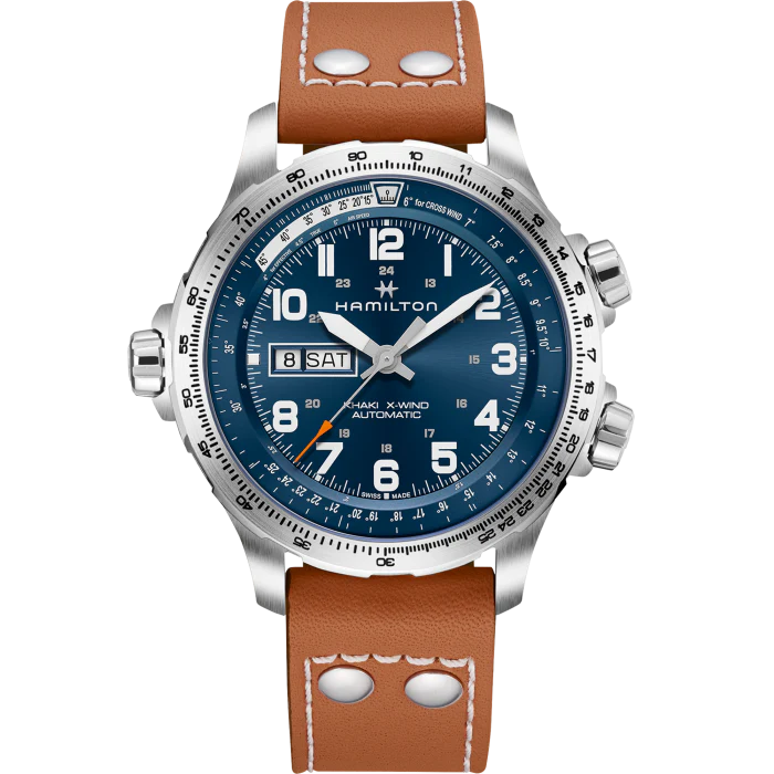 Hamilton H77765541 Khaki Aviation X-Wind Day Date Auto