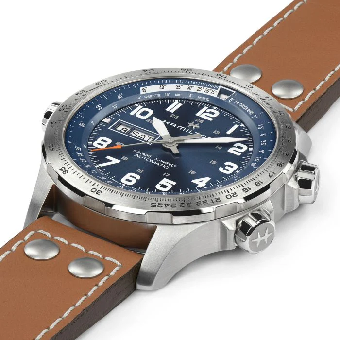Hamilton H77765541 Khaki Aviation X-Wind Day Date Auto - Image 3