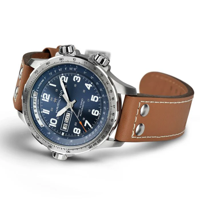 Hamilton H77765541 Khaki Aviation X-Wind Day Date Auto - Image 4