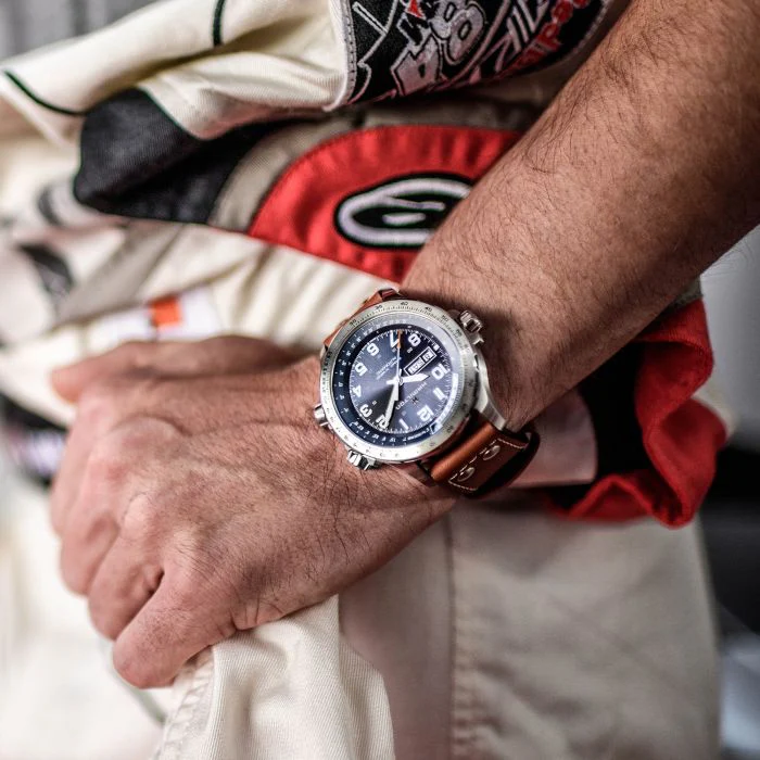 Hamilton H77765541 Khaki Aviation X-Wind Day Date Auto - Image 5