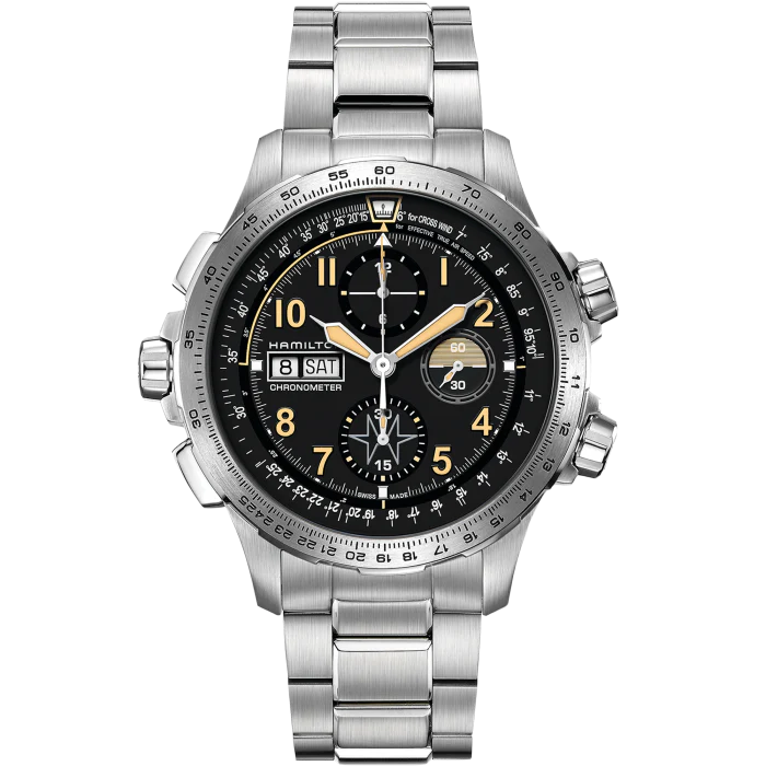 Hamilton H77796135 Khaki Aviation X Wind Day Date Auto Chrono LIMITED EDITION