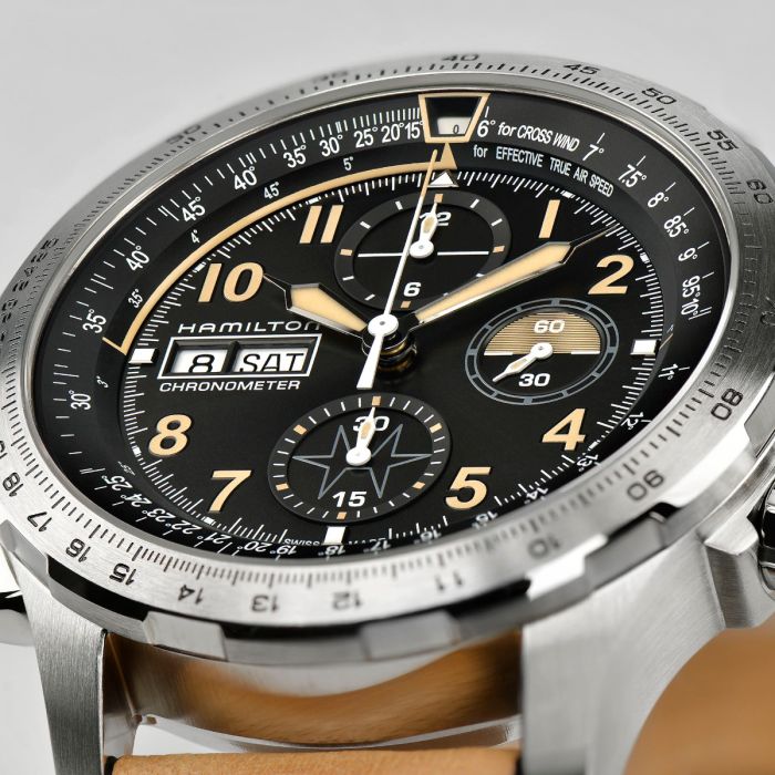 Hamilton H77796535 Khaki Aviation KHAKI X WIND DAY DATE AUTO CHRONO - Image 2