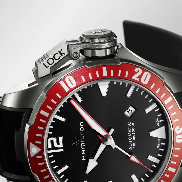 Hamilton H77805335 Khaki Navy Openwater Auto Titanium Auto - Image 2