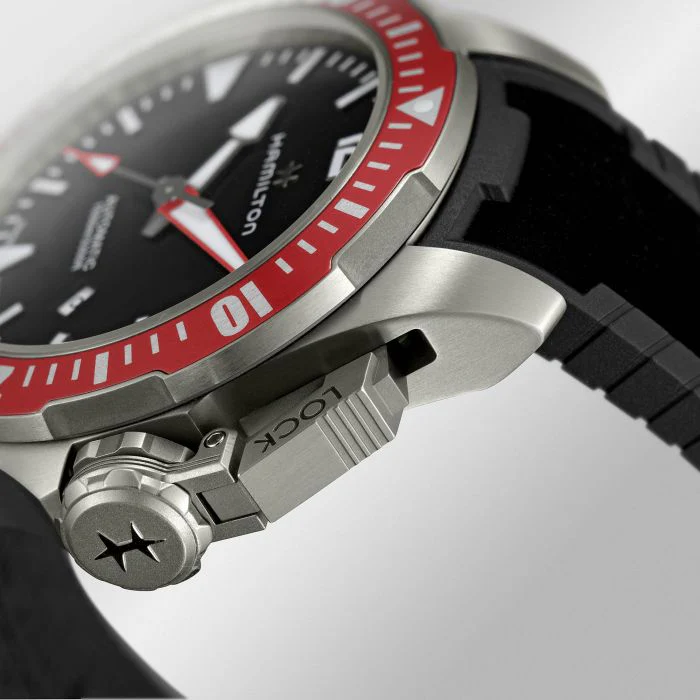 Hamilton H77805335 Khaki Navy Openwater Auto Titanium Auto - Image 3