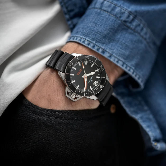 Hamilton H77825330 Khaki Navy Openwater Auto - Image 2