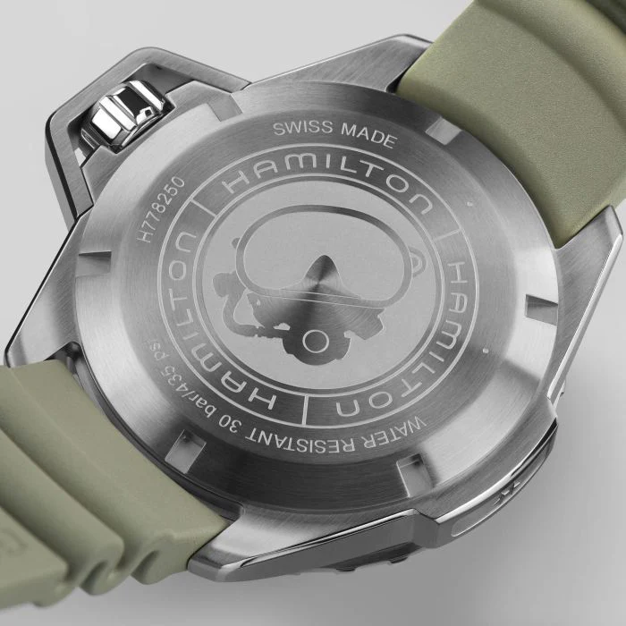 Hamilton H77825331 Khaki Navy Openwater Auto - Image 4