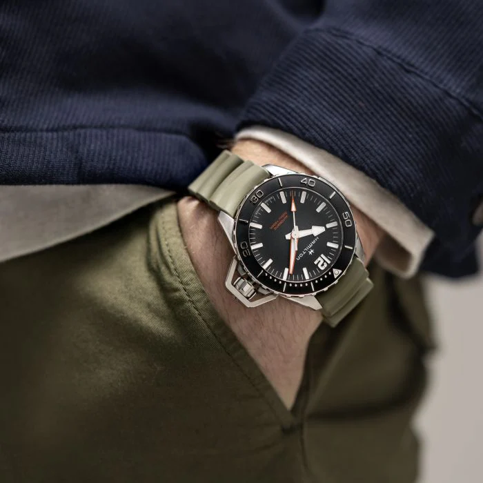 Hamilton H77825331 Khaki Navy Openwater Auto - Image 5