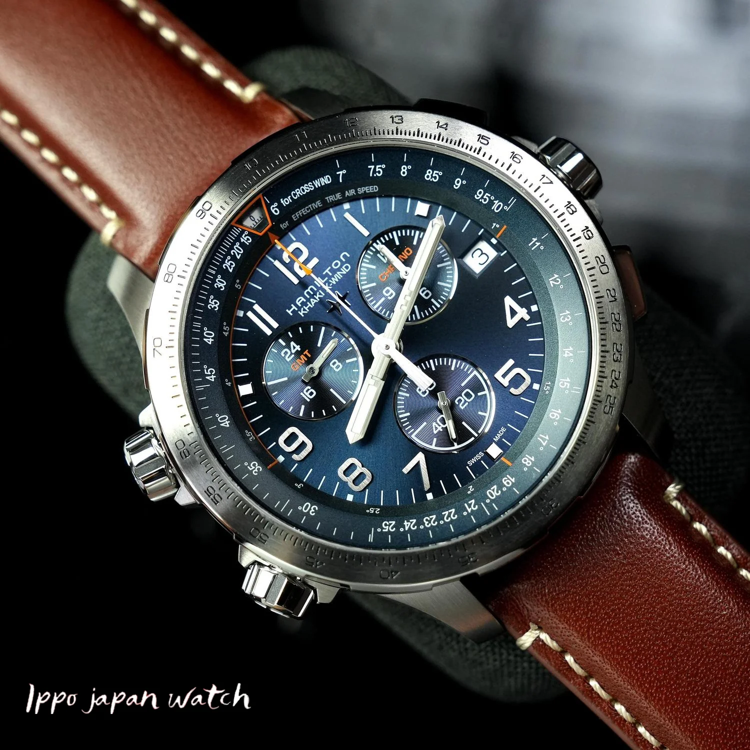 Hamilton H77922541 Khaki Aviation X-Wind GMT Chrono Quartz - Image 2