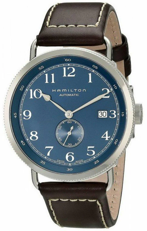 Hamilton H78455543 Khaki Navy Pioneer Small Second Auto - Image 7