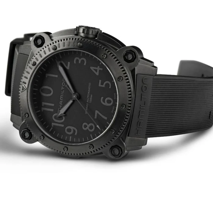Hamilton H78505330 Khaki Navy BeLOWZERO Auto Titanium - Image 4
