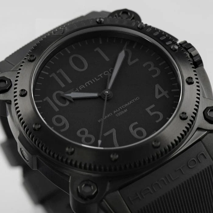 Hamilton H78505330 Khaki Navy BeLOWZERO Auto Titanium - Image 5