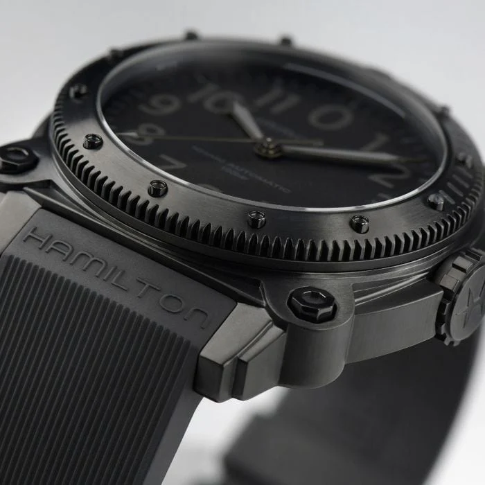 Hamilton H78505330 Khaki Navy BeLOWZERO Auto Titanium - Image 6