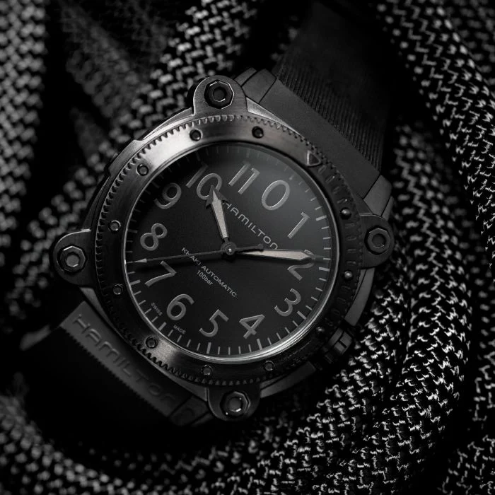 Hamilton H78505330 Khaki Navy BeLOWZERO Auto Titanium - Image 7
