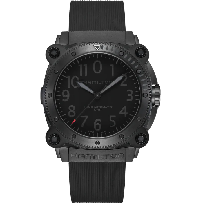 Hamilton H78505332 Khaki Navy BeLOWZERO Auto Limited Edition Below Zero Limited Edition Red [Limited Quantity]