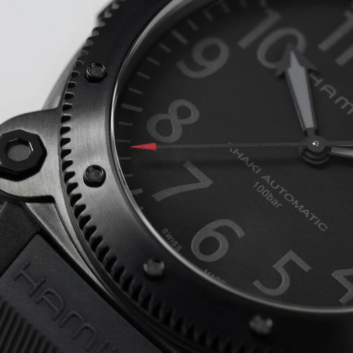 Hamilton H78505332 Khaki Navy BeLOWZERO Auto Limited Edition Below Zero Limited Edition Red [Limited Quantity] - Image 5