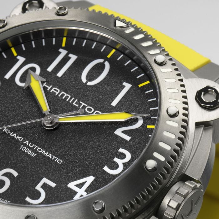 Hamilton H78535380 Khaki Navy BeLOWZERO Auto Titanium - Image 3