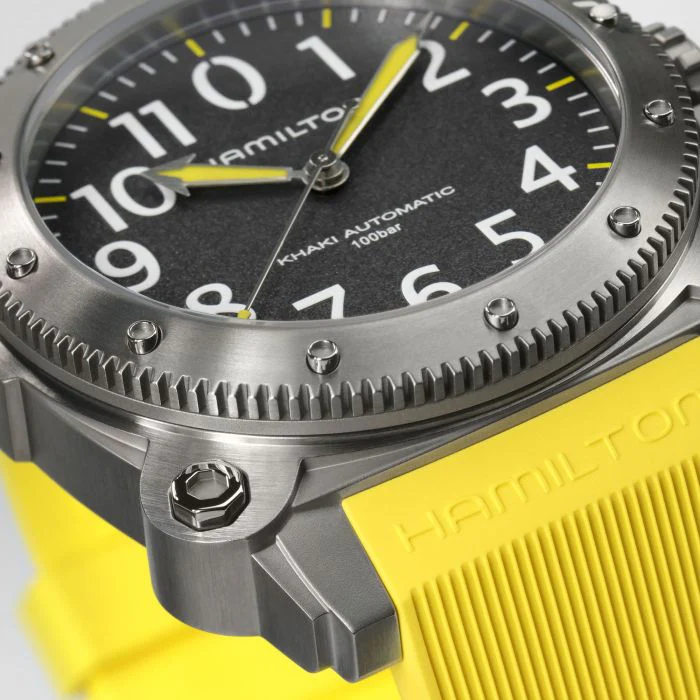 Hamilton H78535380 Khaki Navy BeLOWZERO Auto Titanium - Image 4