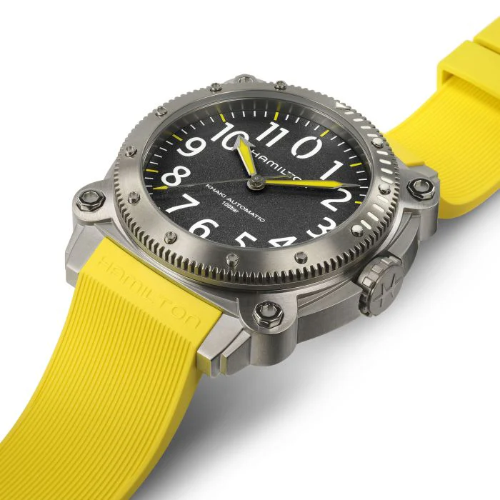 Hamilton H78535380 Khaki Navy BeLOWZERO Auto Titanium - Image 6