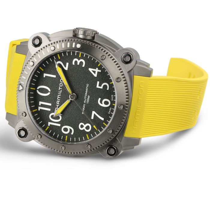 Hamilton H78535380 Khaki Navy BeLOWZERO Auto Titanium - Image 7