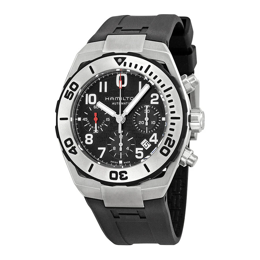 Hamilton H78716333 Khaki Navy Sub Auto Chrono - Image 2