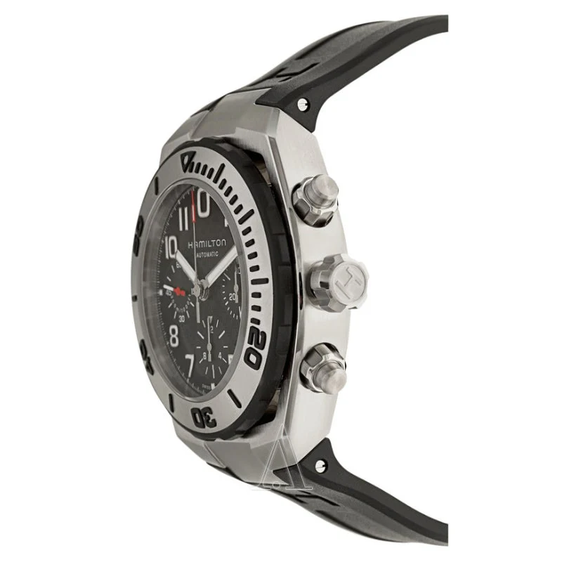 Hamilton H78716333 Khaki Navy Sub Auto Chrono - Image 4