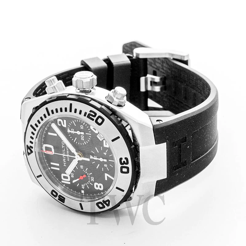 Hamilton H78716333 Khaki Navy Sub Auto Chrono - Image 5