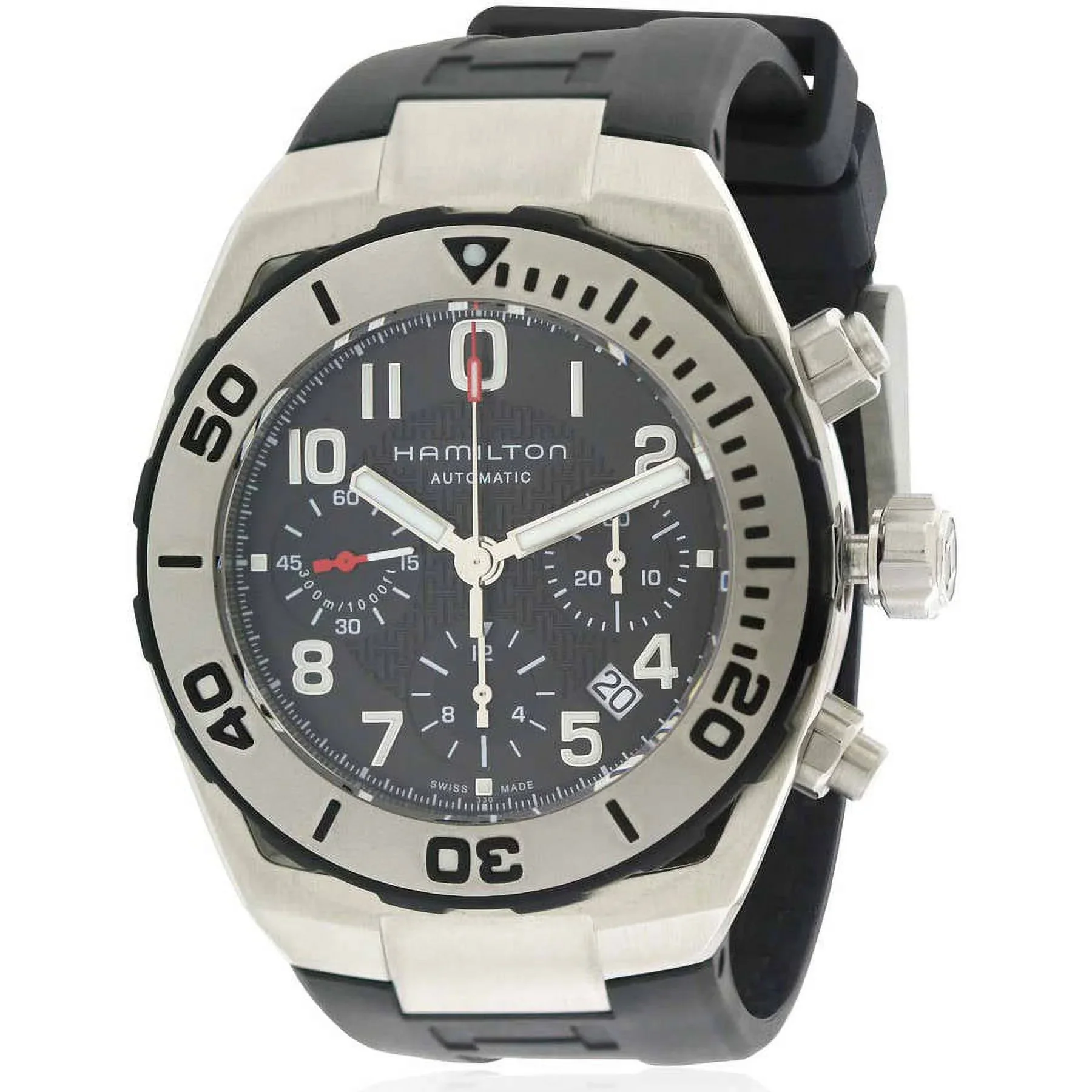 Hamilton H78716333 Khaki Navy Sub Auto Chrono - Image 6