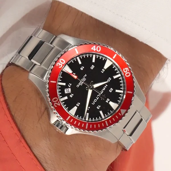 Hamilton H82405130 Khaki Navy Scuba auto - Image 2