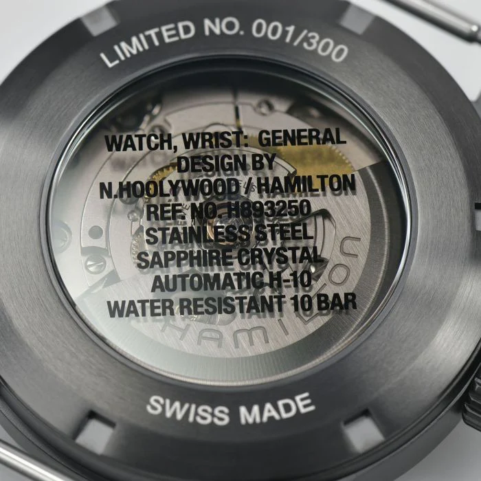 Hamilton H89325430 Khaki Field Auto N. Hoolywood Limited Edition - Image 6