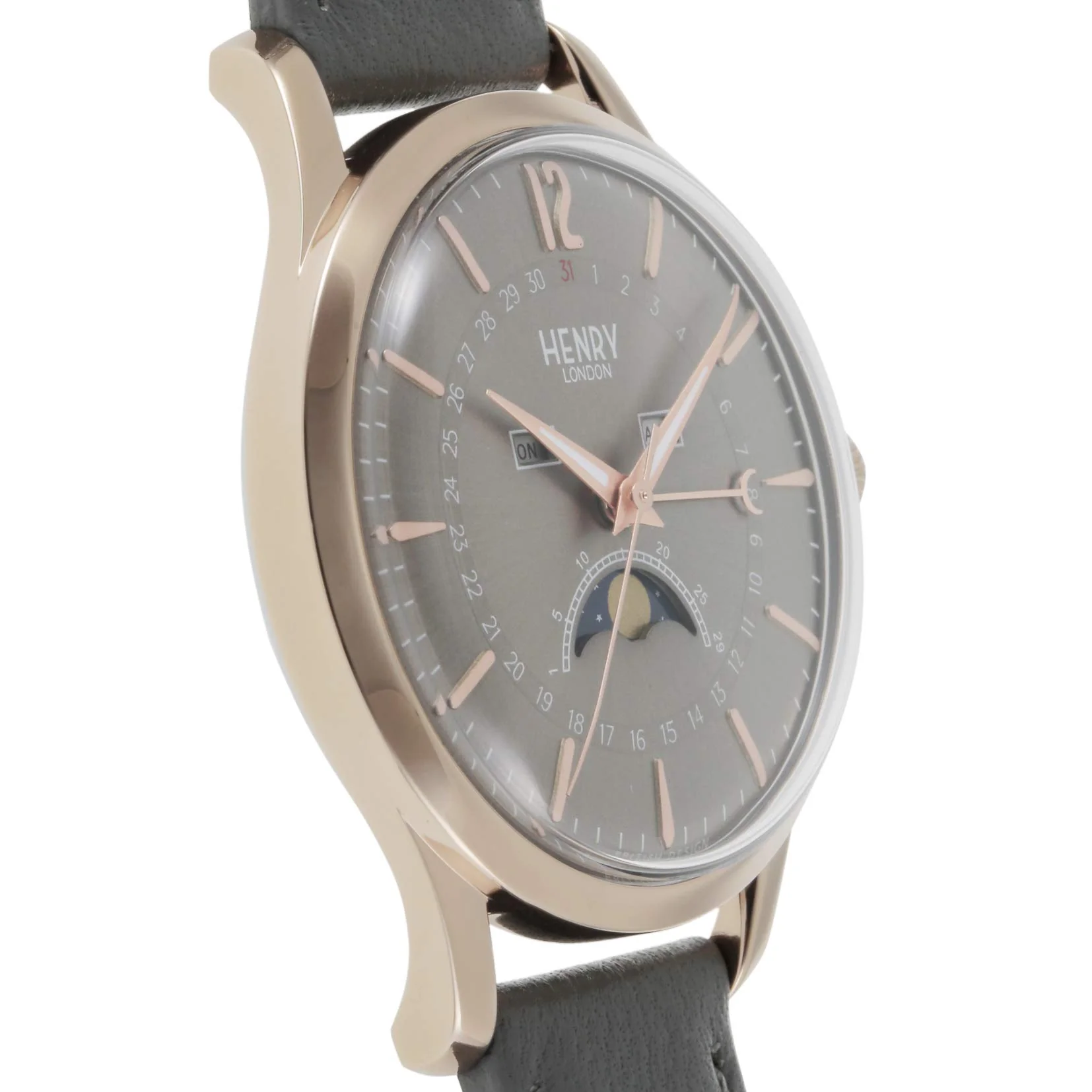 HENRY LONDON Finchley HL39-LS-0422 Moon Phase Watch - Image 3