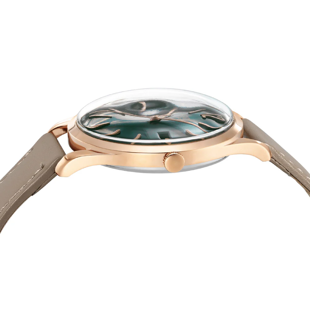 HENRY LONDON HL39 S 0134 GY Stratford Watch with 2 Year Warranty Stylish Green Dial Elegant Design and Precision Timekeeping - Image 4