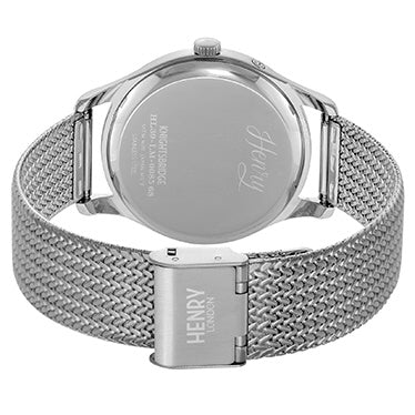 HL39LM0085 Knights Bridge Navy Watch 2-Year Warranty Water Resistant Stylish Design Classic Elegance - Image 3