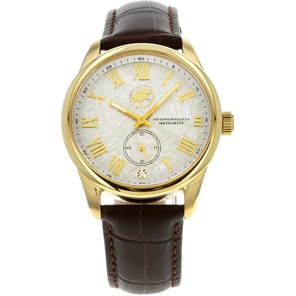 Hunting World HWM060BR Meteorite Dial Brown Leather Strap Authentic 2-Year Warranty Water Resistant
