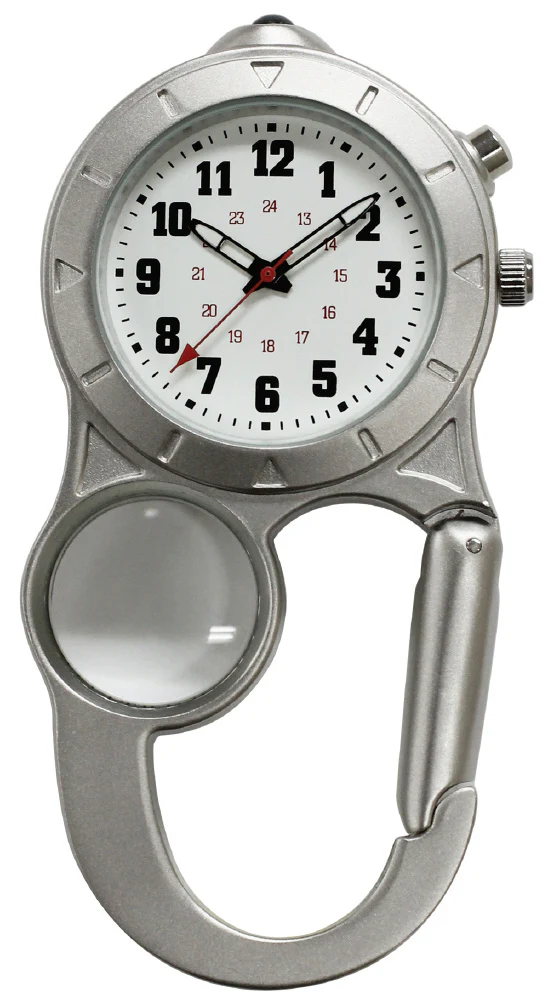 IBCBA4151WTS CREPHA Hanging Watch Silver Elegant Design Quartz Movement Water Resistant Stylish Accessory