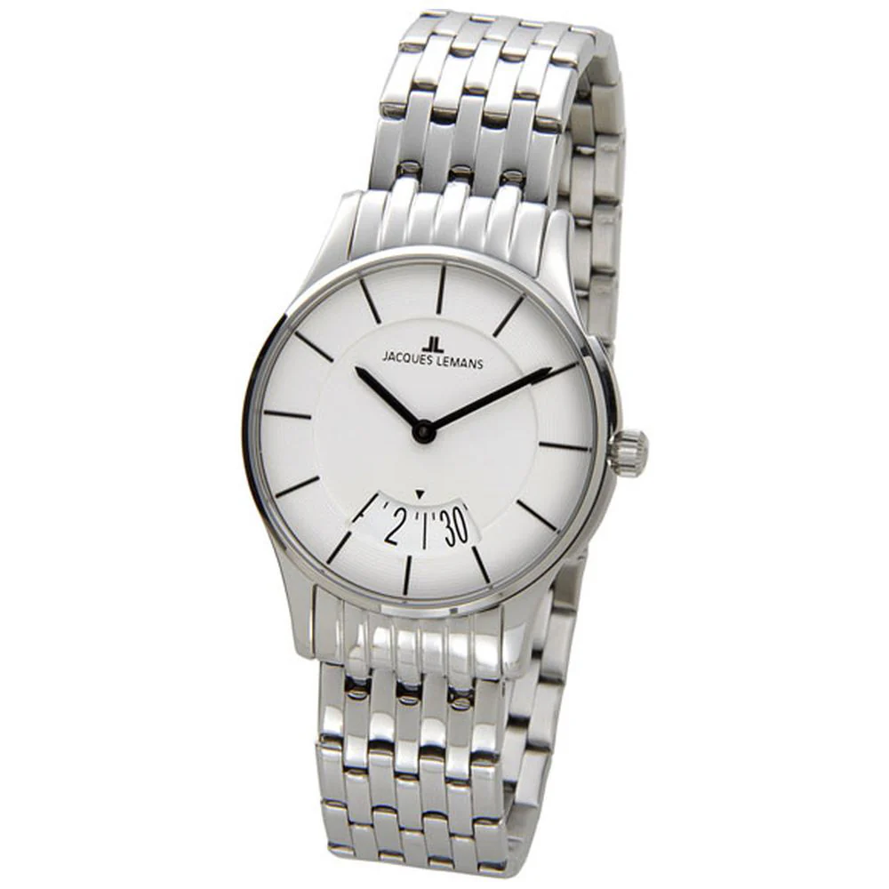 JACQUES LEMANS 1-1822B Kevin Costner Ambassador Model Stainless Steel Water Resistant Elegant Design - Image 2