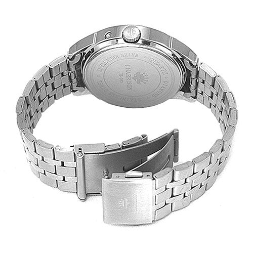 JH-083MGW W Men's Watch with 4 Natural Diamonds Quartz Movement Elegant White Dial Stylish Gentleman Timepiece - Image 5