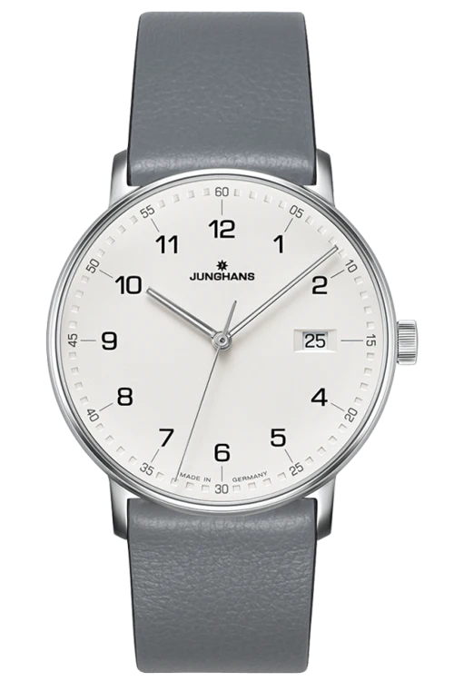 Junghans Form Quartz 041_4885_00 39.3mm Unisex Watch - Stylish and Versatile Timepiece
