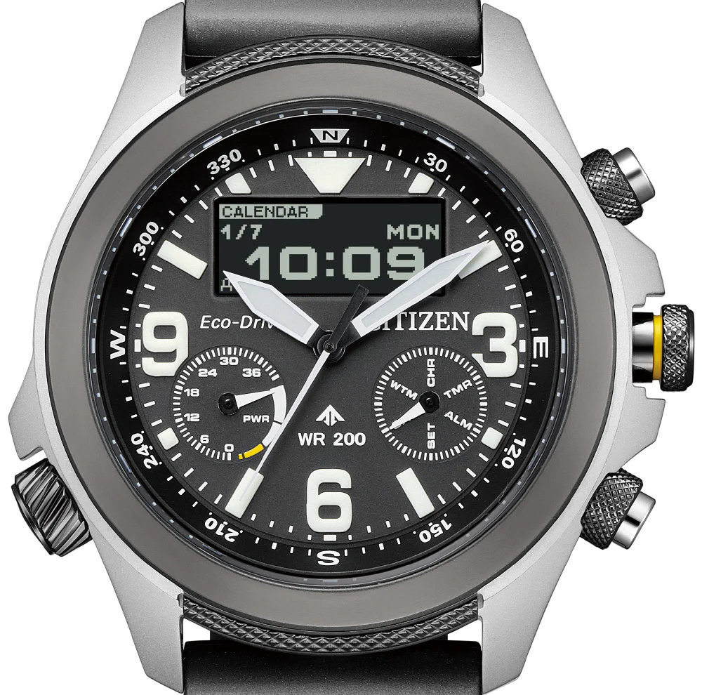 Citizen Men's PROMASTER LAND Series Solar Eco-Drive Watch JV1007-07E - Image 5