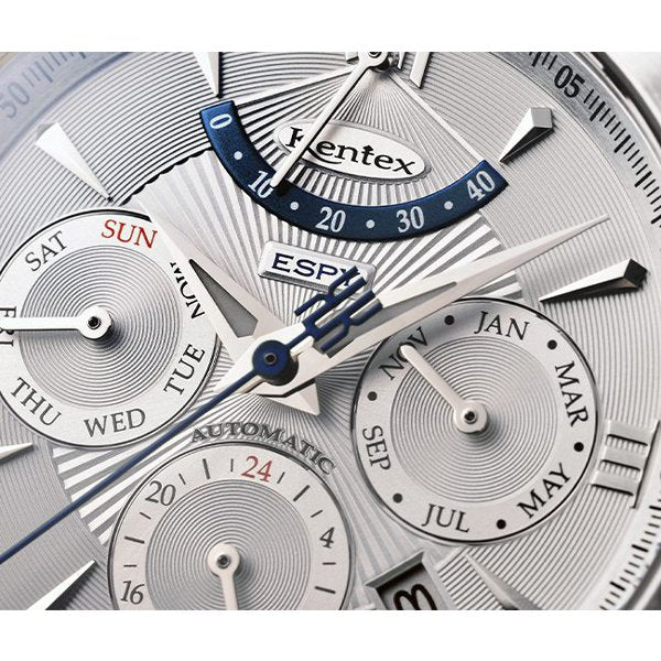 KENTEX E546M 08 Men's Silver Stainless Steel Bracelet Watch with Durable Design, Water Resistance, and Stylish Elegance for Everyday Wear - Image 3