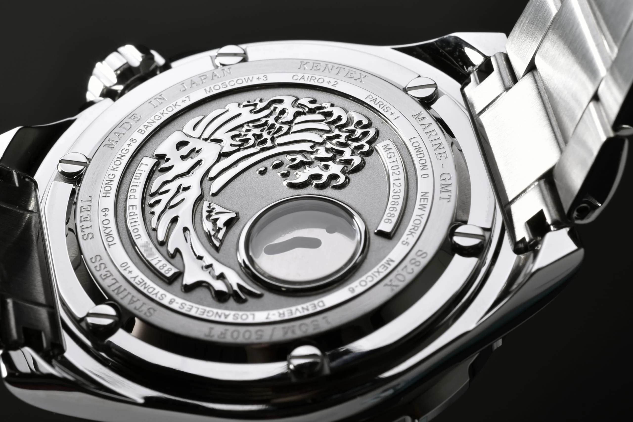 KENTEX Marine GMT S820X-01 Automatic Limited Edition Watch - Image 7